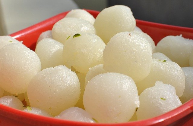 Homemade White Sponge Rasgulla ♥️