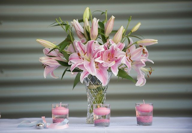 Flower Candles For Diwali